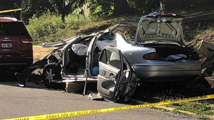 Police Chase Ends With Crash In Bellevue, 3 Teens Taken To Hospital