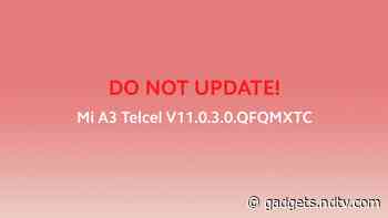 Mi A3 Global Variant Getting Wrong Firmware Update That Disables Second SIM Card