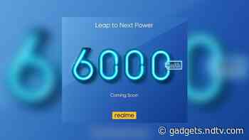 Realme Teases Phone With 6,000mAh Battery, May Be Rumoured 5G Offering