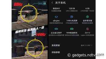 Lenovo Legion Teased to Offer 144Hz Refresh Rate, Legion OS Video Leak Tips Key Specifications