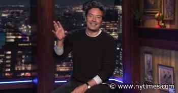 Jimmy Fallon Predicts Trump Will Say He Was the First to Wear a Mask