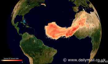 'Godzilla' dust plume sweeps across the Atlantic, ESA imagery shows