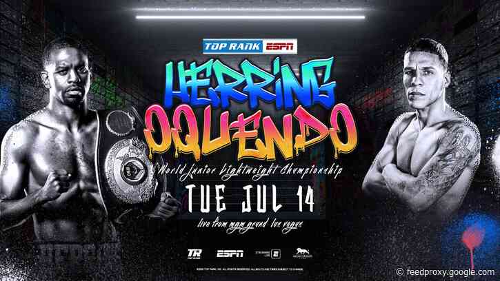 Jamel Herring tests positive for COVID 19, fight with Jonathan Oquendo canceled for Tuesday