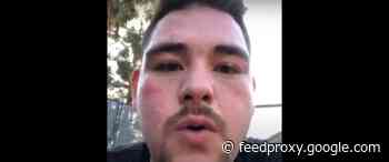 Andy Ruiz Jr using low impact pool workouts to get in shape
