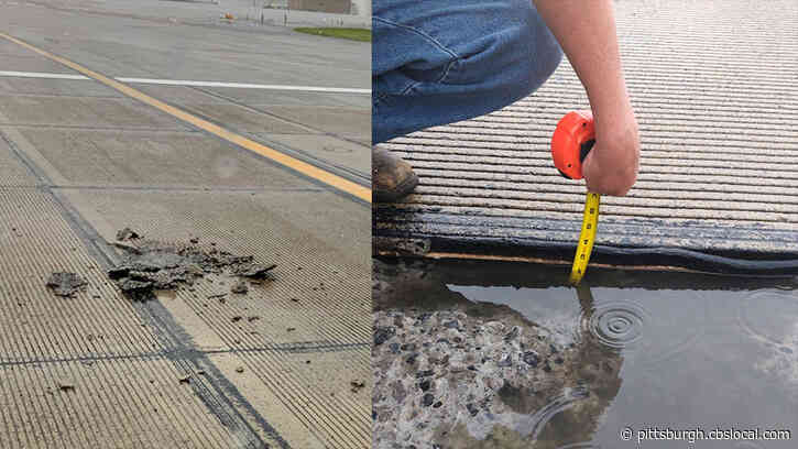 Lightning Strikes Pittsburgh International Airport Runway, Crews Quickly Respond And Repair Damages