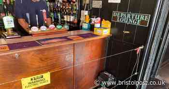 Pub installs electric fence around bar to ensure social distancing