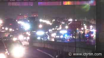 Motorcyclist dead after crashing into tow truck on Gulf Freeway