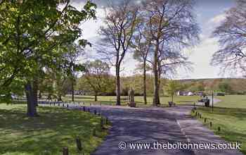 Car crash in Moss Bank Park early this morning