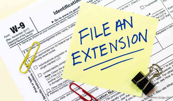 Here’s how to file for a tax extension