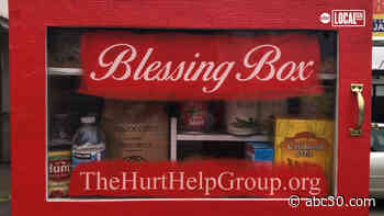 Blessing box helps provide free food for community