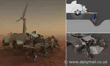 NASA unveils new Venus rover with FEELERS to help keep it out of deep holes and avoid cliffs 