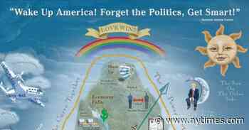 Andrew Cuomo Ascends to the Mountaintop With His Covid-19 Poster