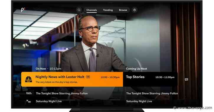 Peacock’s interface aims to recreate the feeling of live TV, but it comes up short