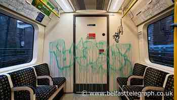 Banksy’s coronavirus-related artwork removed from London Underground train