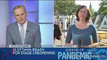 Ottawa residents 'need to do things a bit differently' as we enter Stage 3: Dr. Etches - CTV News Ottawa