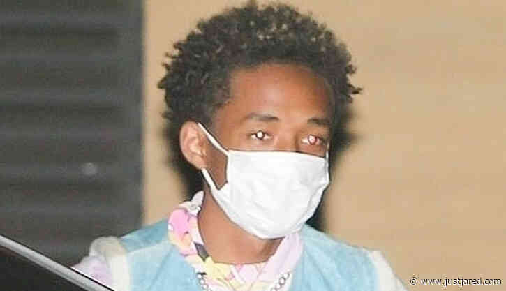 Jaden Smith Grabs Dinner with Friends After Beach Day with The Biebers