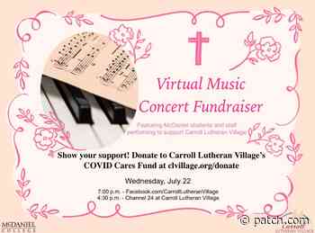 Virtual Music Concert Fundraiser | Westminster, MD Patch - Patch.com