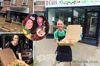 Bean on the Green hires York panto star to deliver pizza
