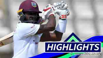 England v West Indies highlights: Jermaine Blackwood propels Windies to victory in first Test