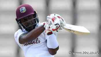 England v West Indies: Jermaine Blackwood's 95 sets up victory for tourists