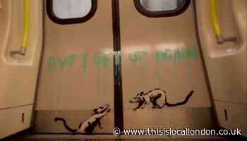 Banksy: Transport for London remove coronavirus art on Tube