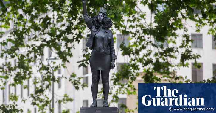 Edward Colston statue replaced by sculpture of Black Lives Matter protester