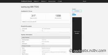 Samsung Galaxy Tab A7 Possibly Spotted on Geekbench, Snapdragon 662 SoC Tipped