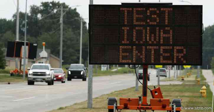 Iowa auditor questions legality of Test Iowa reporting chain that sends results to Utah