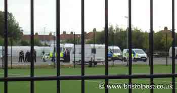 Travellers move on to school playground
