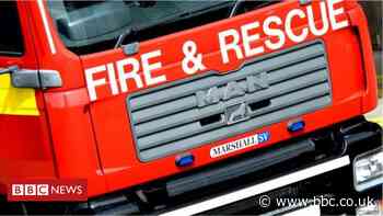 Dunmurry: Teen girls 'trapped' in barn with burning polystyrene blocks