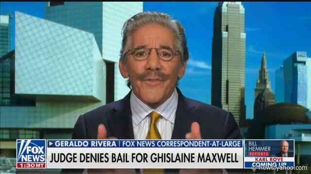 Geraldo Rivera Blasts Judge for Denying Bail to Ghislaine Maxwell: She ‘Chickened Out’