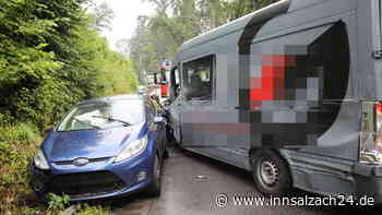 Schwerer Unfall mit mehreren beteiligten Fahrzeugen auf der AÖ23