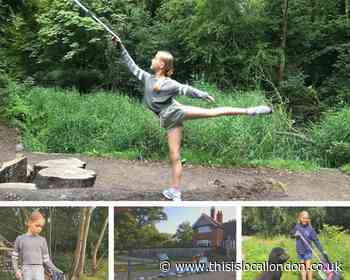 Twickenham ballerina tackles trash