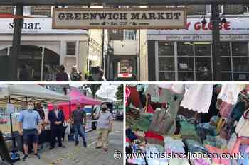 Market and pop-ups reopen in Greenwich and Bexley