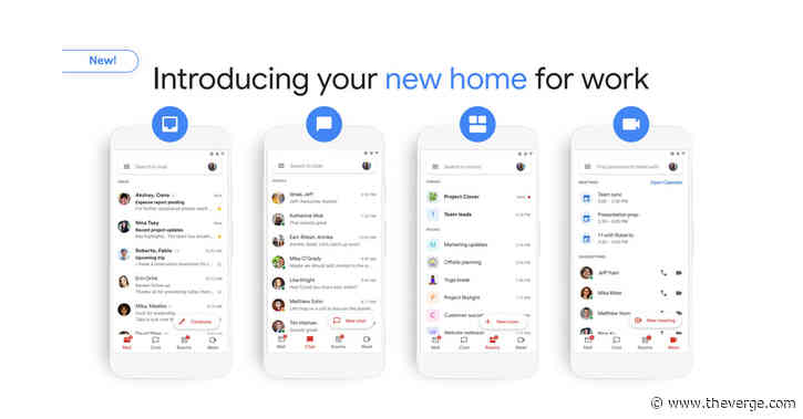 Leaked Gmail redesign integrates Chat, Meet, and document collaboration in one place