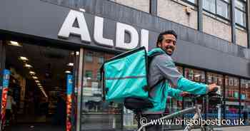 Aldi brings Deliveroo instant delivery to 20 stores across UK - Bristol Live
