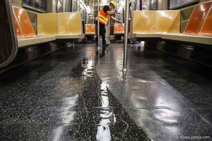 Subways sparkle, but does cleaning decrease COVID-19 risk?