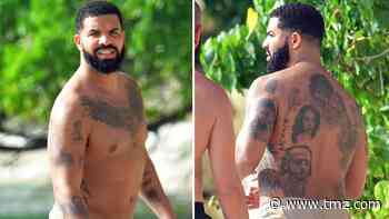 Drake's Pandemic Getaway to Barbados Continues with Shirtless Beach Time