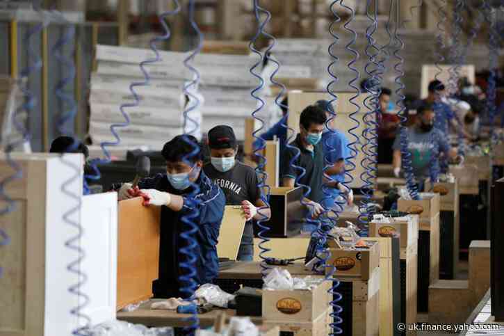 U.S. manufacturing snaps back; new COVID-19 cases threaten recovery