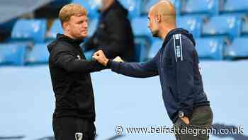 Eddie Howe ‘devastated’ by Man City loss as Bournemouth edge towards relegation