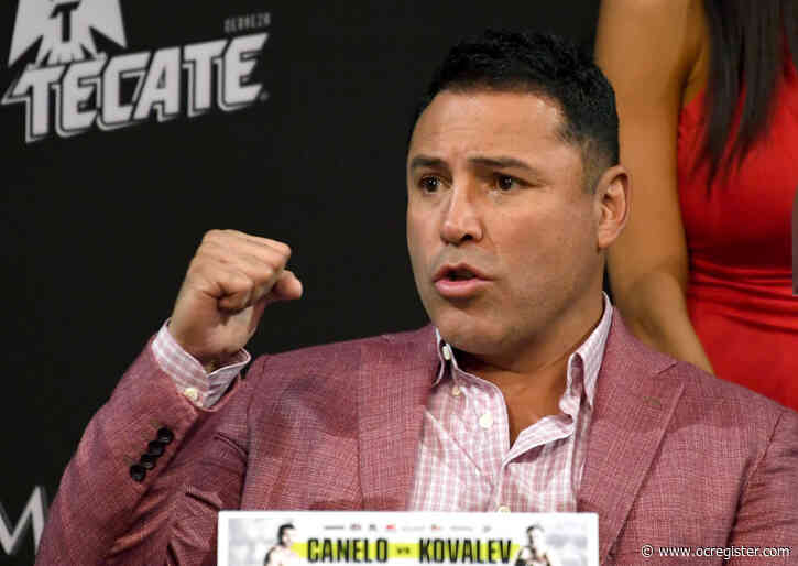 Oscar De La Hoya planning boxing matches for Canelo, Ryan Garcia – and himself