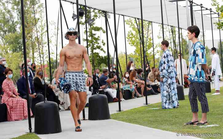 Socially distanced, but full of flavour: Dolce & Gabbana's spring/summer 2021 menswear