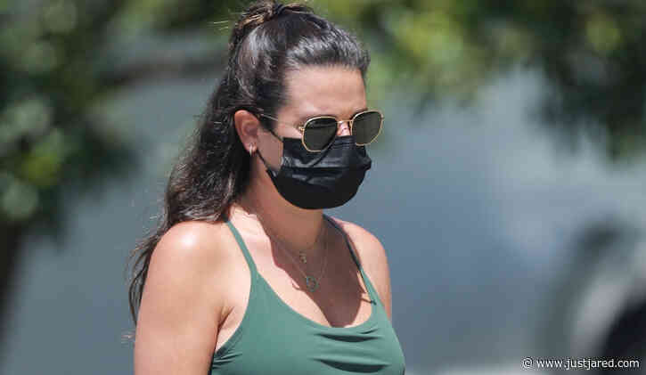 Pregnant Lea Michele Emerges After Sharing Her Tribute to Naya Rivera & Cory Monteith