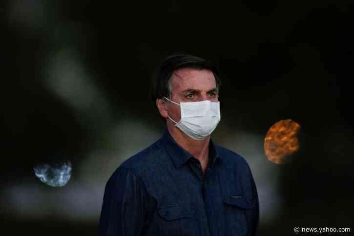 Brazil&#39;s Bolsonaro, infected with COVID-19, touts unproven drug