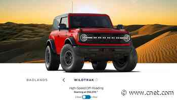 2021 Ford Bronco and Bronco Sport reservation order guide     - Roadshow