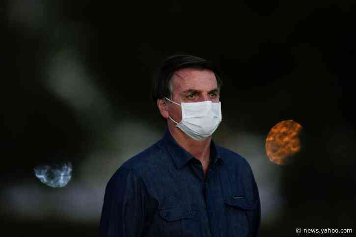 Brazil's Bolsonaro, infected with COVID-19, touts unproven drug