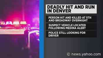 Denver Police Searching For Driver Of A Jeep Connected To Deadly Overnight Hit & Run