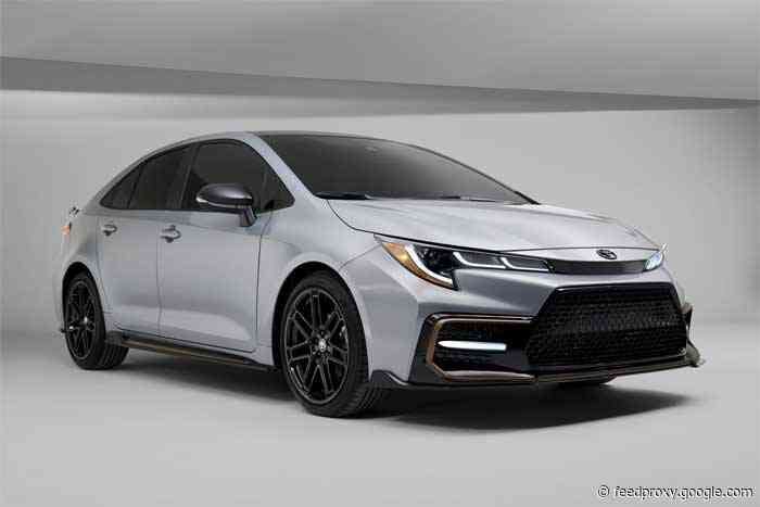Toyota Corolla Apex Edition offers improved handling