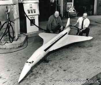 Concorde ‘landed’ at Tyldesley petrol station to refuel