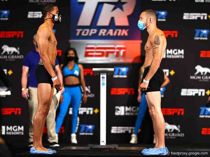 Marriaga vs. Yap CANCELLED; Felix Verdejo and Will Madera make weight